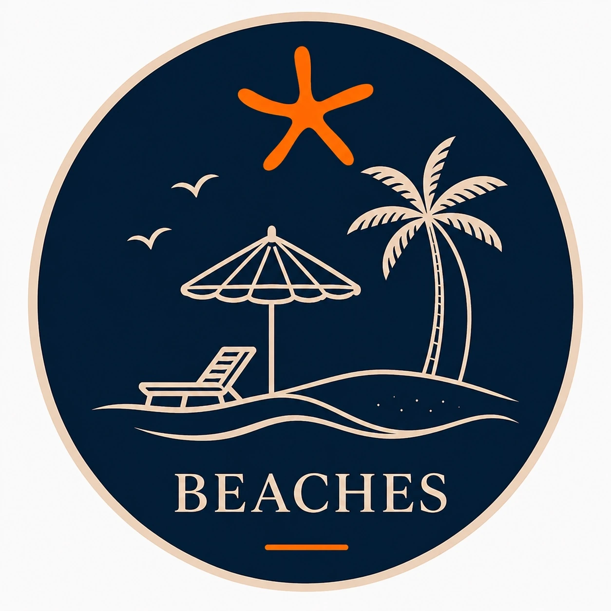 GounaFinds official beaches icon